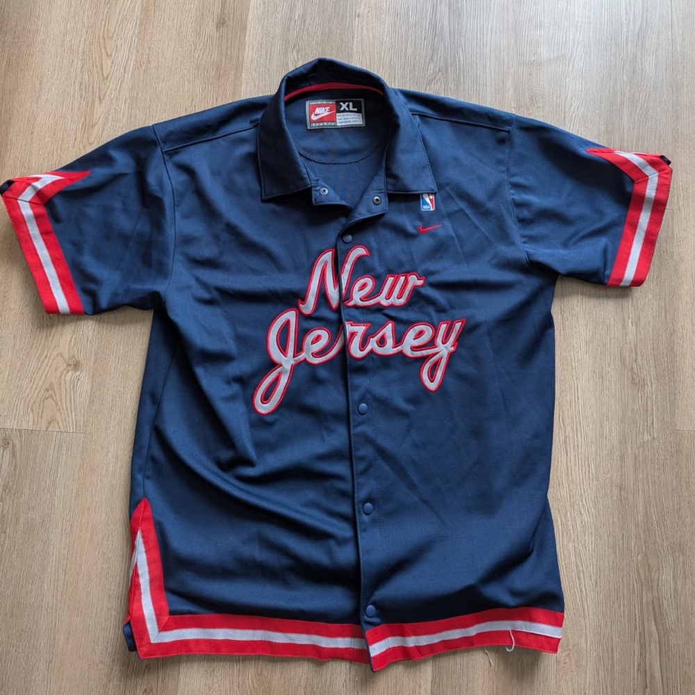 Original Nike NBA New Jersey / Brooklyn Nets 2003 Shooting Shirt